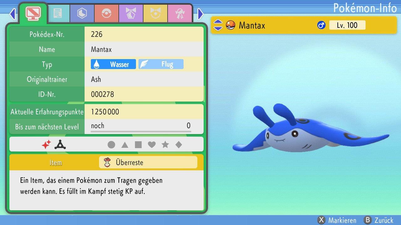 #226 Mantax PVP BDSP