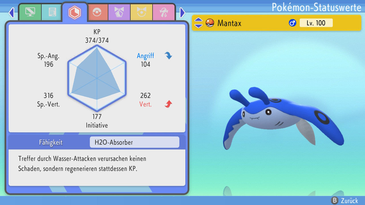#226 Mantax PVP BDSP