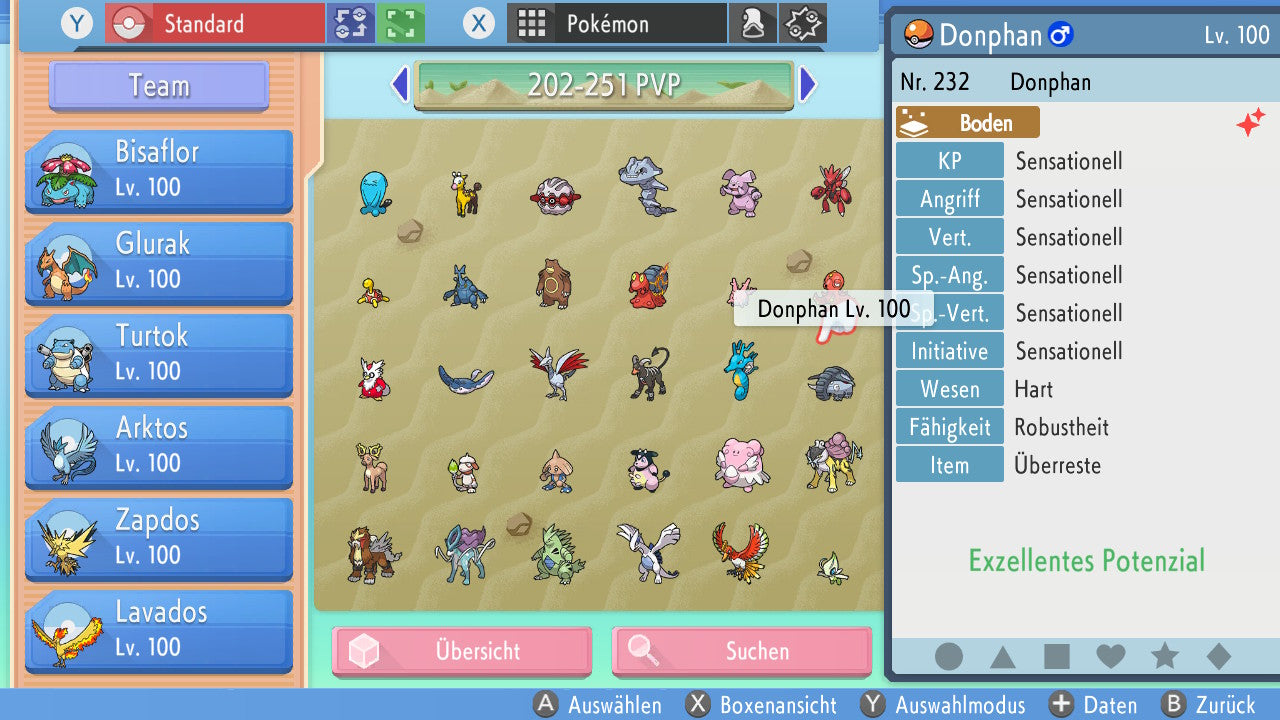 #232 Donphan PVP BDSP