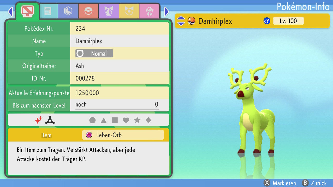 #234 Damhirplex PVP BDSP
