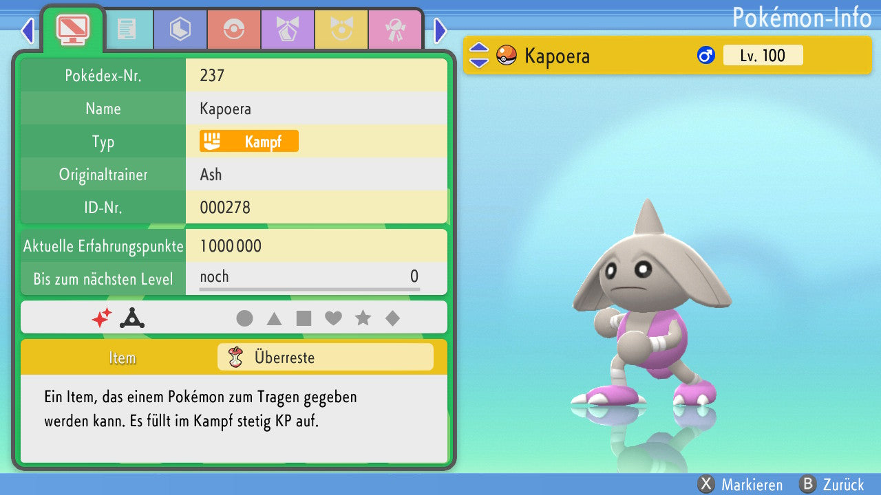 #237 Kapoera PVP BDSP