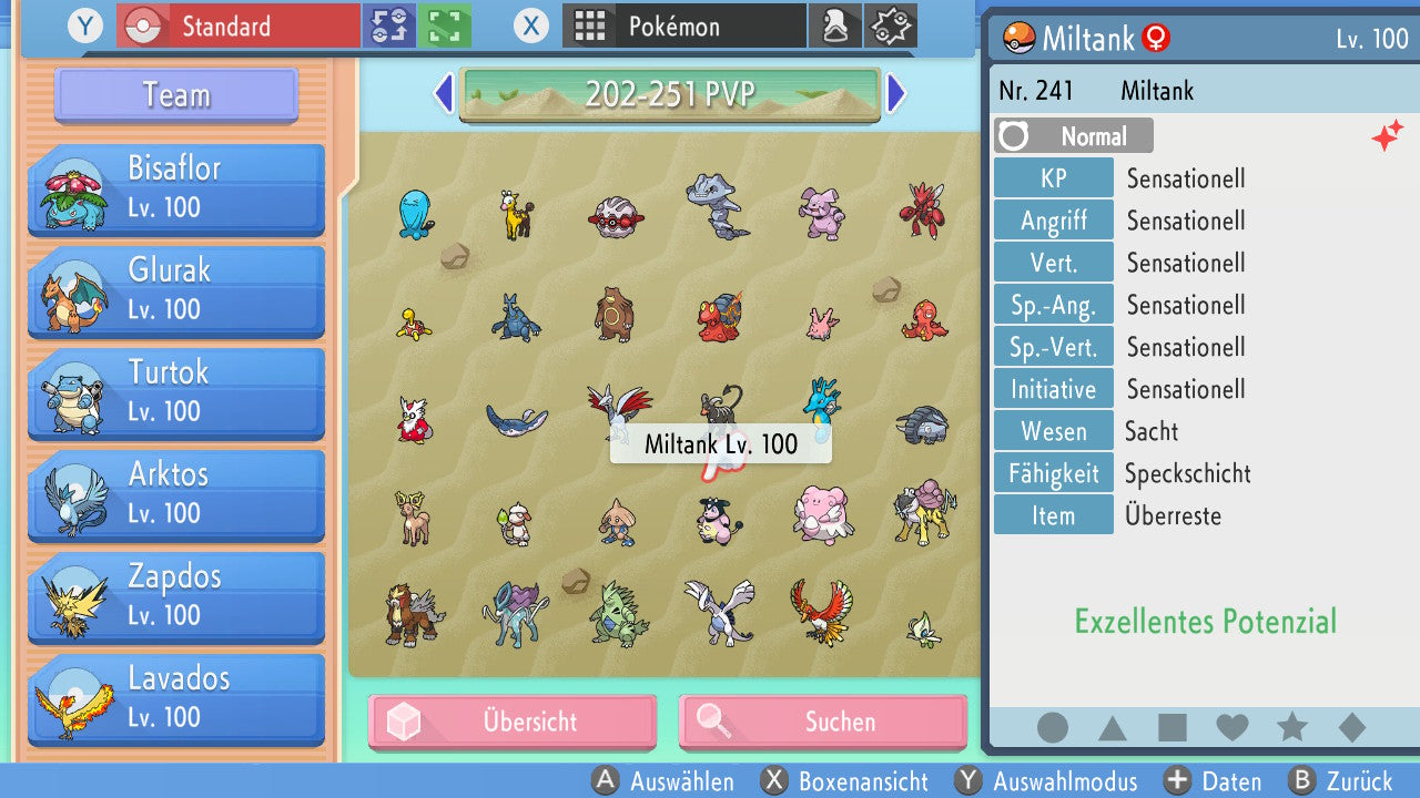 #241 Miltank PVP BDSP
