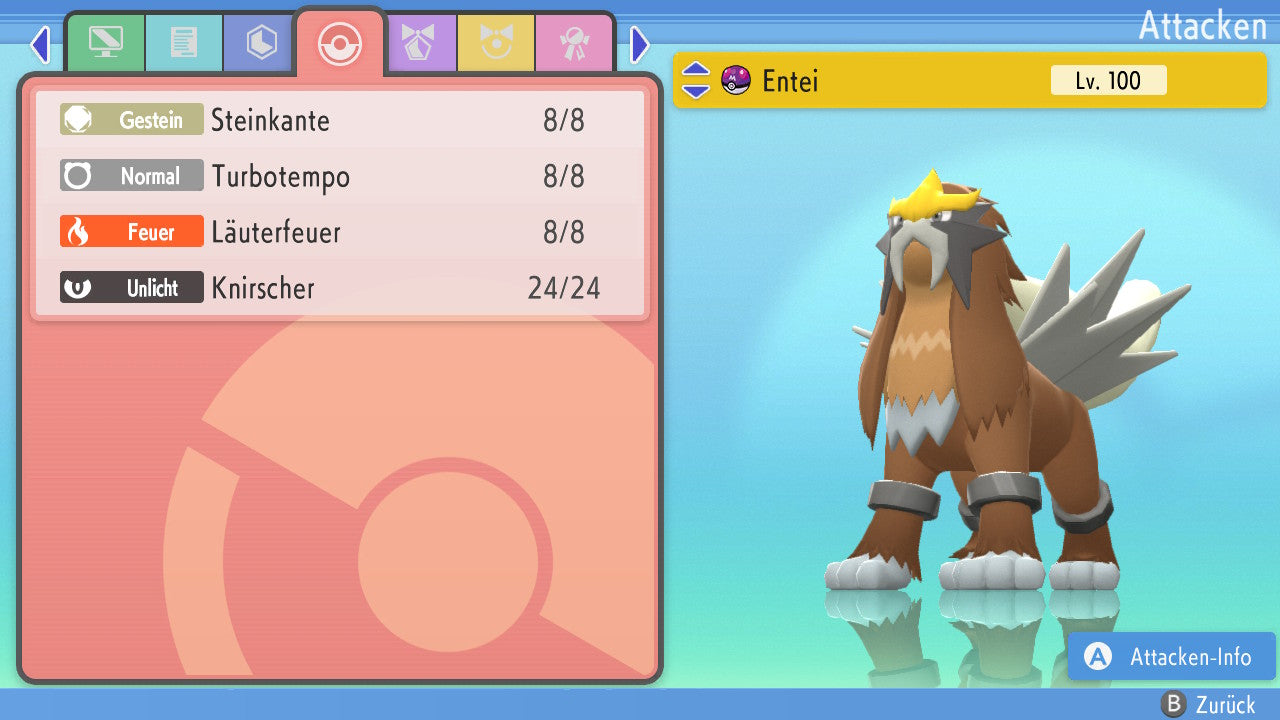 #244 Entei PVP BDSP