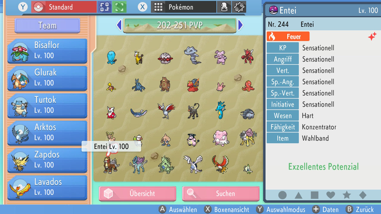 #244 Entei PVP BDSP