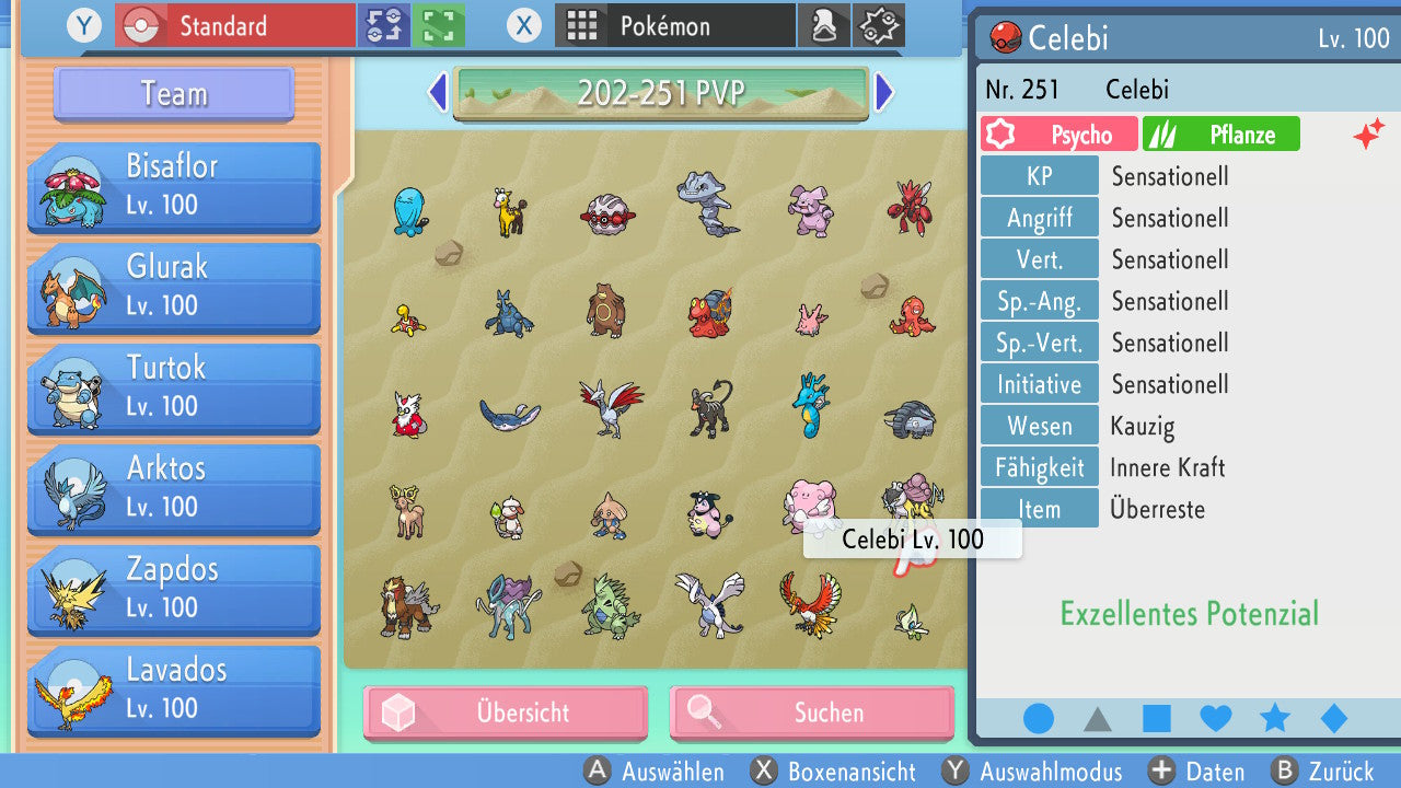 #251 Celebi PVP BDSP