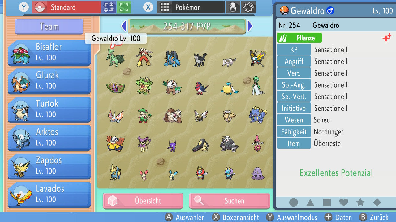 #254 Sceptile PVP