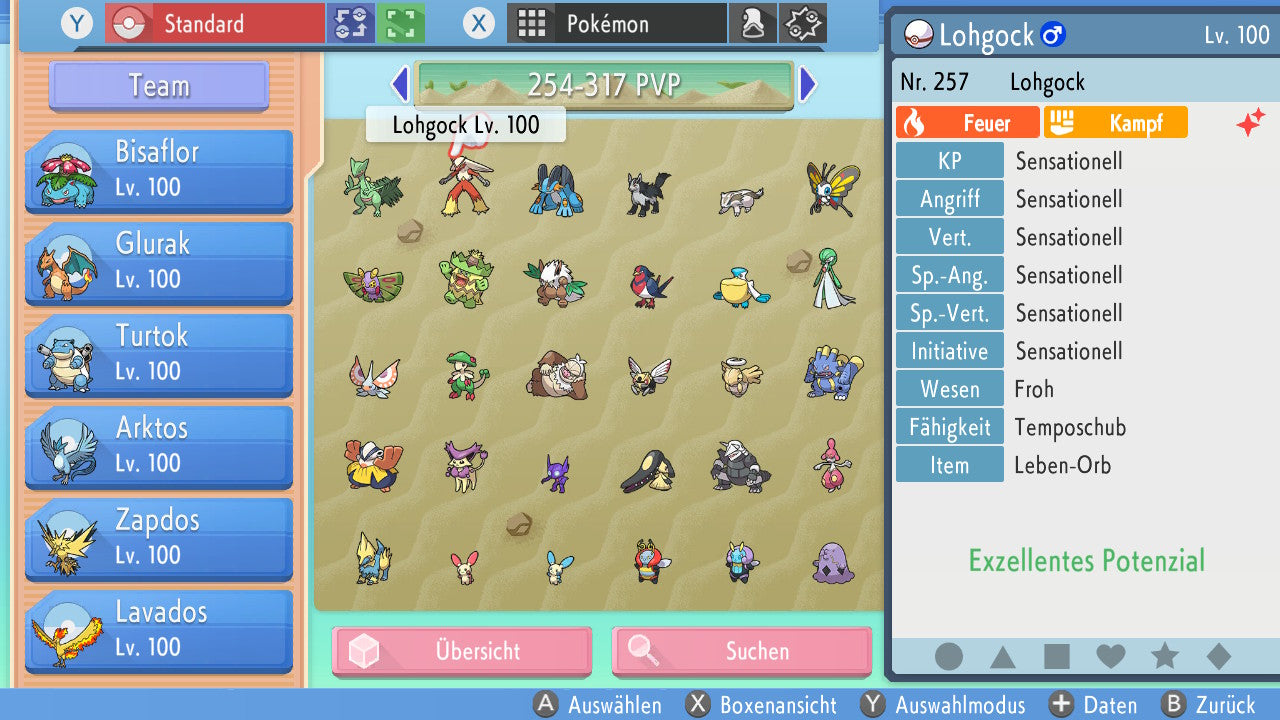 #257 Lohgock PVP BDSP