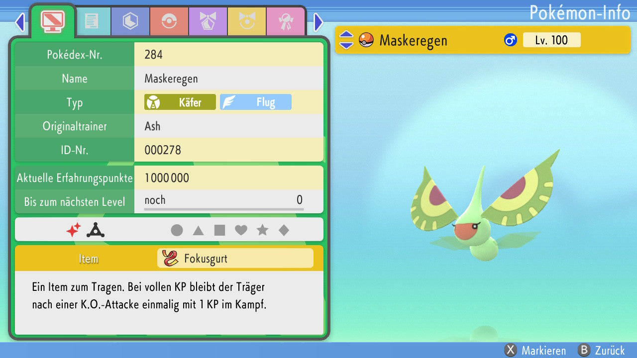 #284 Maskeregen PVP BDSP