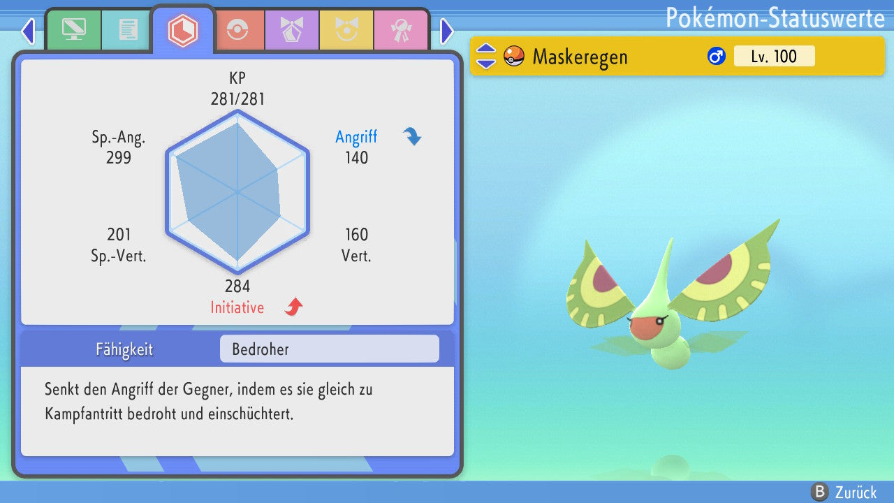 #284 Maskeregen PVP BDSP