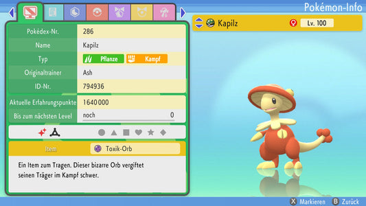 #286 Cape Mushroom PVP BDSP