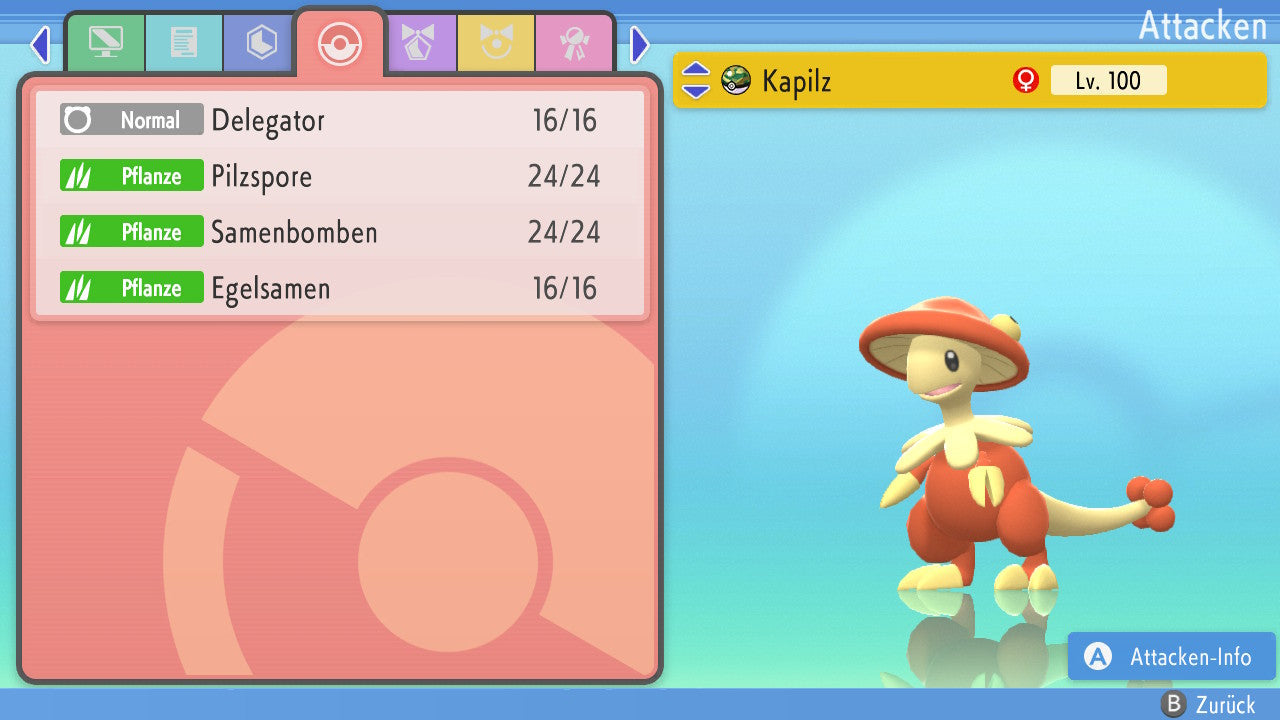 #286 Champignon du Cap PVP BDSP