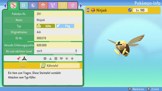 #291 Ninjask PVP BDSP