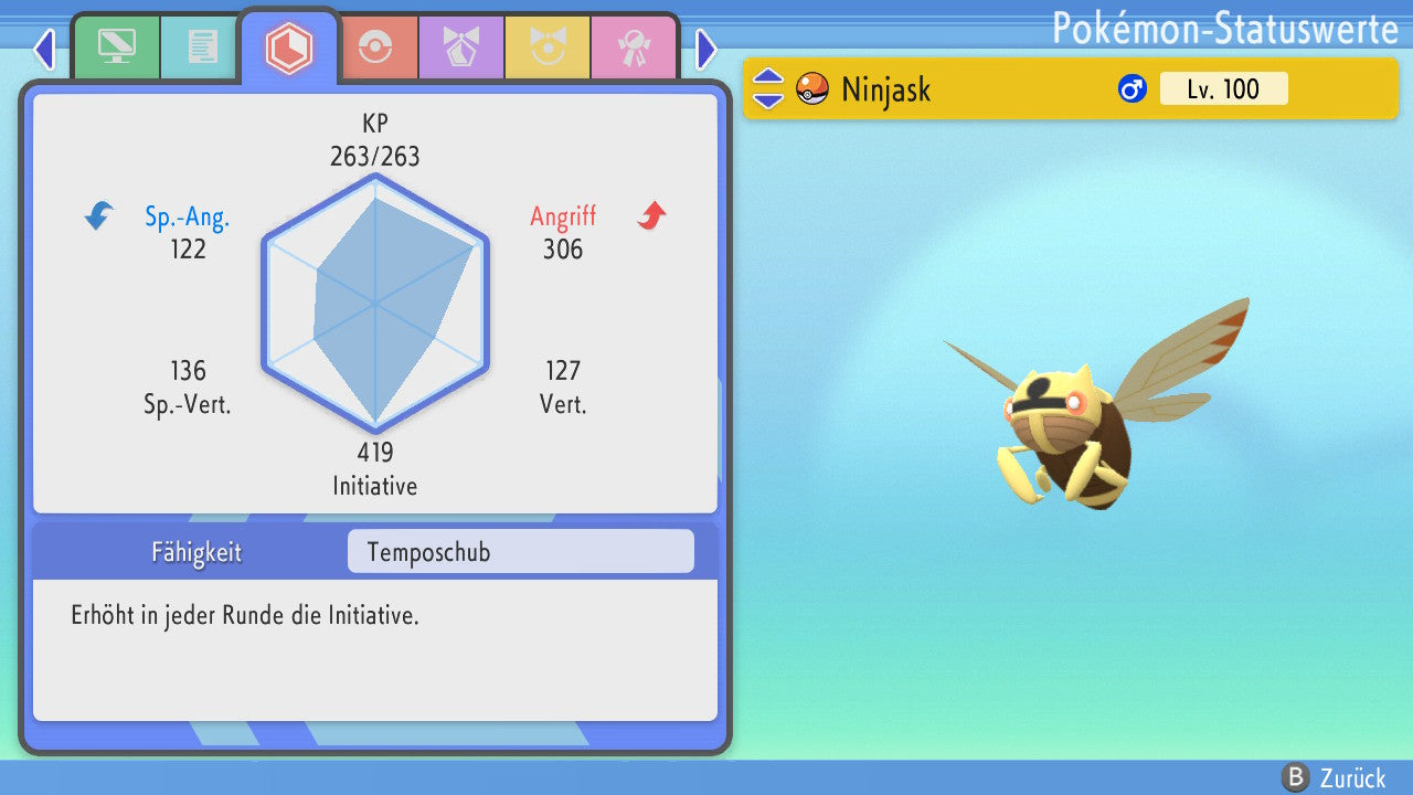 #291 Ninjask PVP BDSP