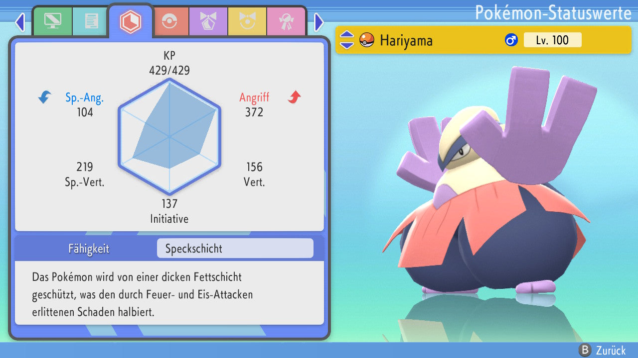 #297 Hariyama PVP BDSP