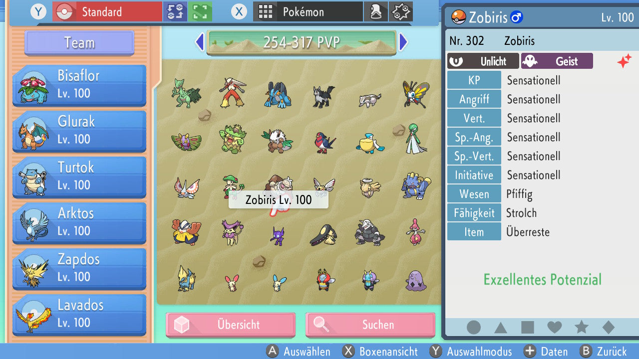 #302 Zobiris PVP BDSP