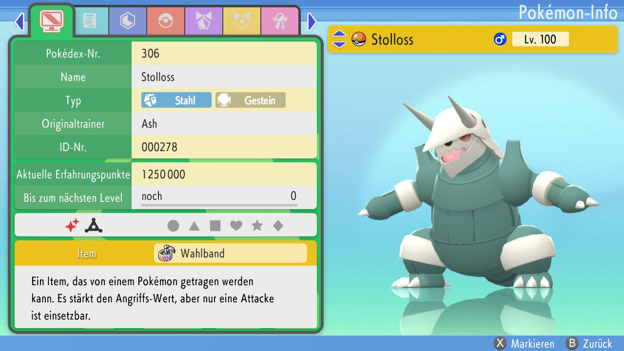 #306 Stolloss PVP BDSP