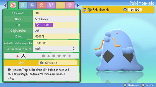 #317 Schlukwech PVP BDSP