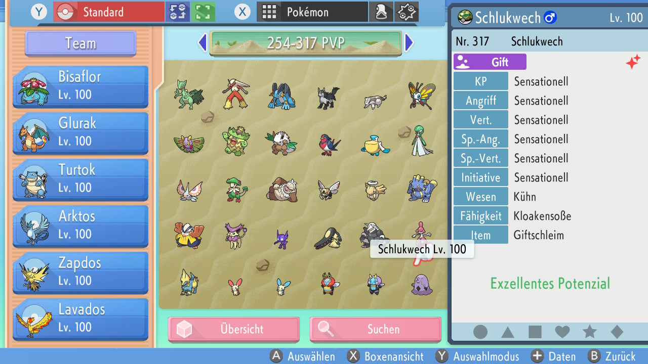 #317 Schlukwech PVP BDSP