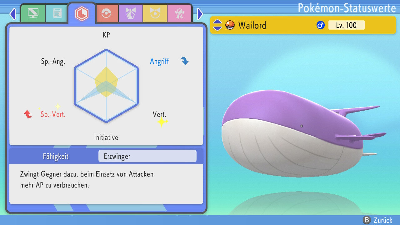 #321 Wailord PVP BDSP