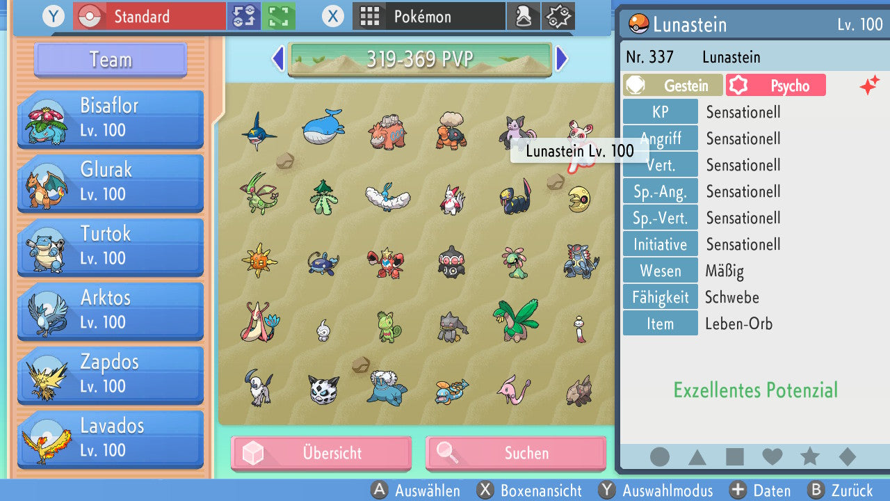 #337 Lunastein PVP BDSP