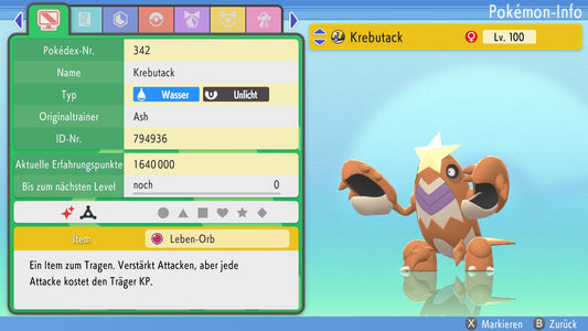 #342 Krebutack PVP BDSP