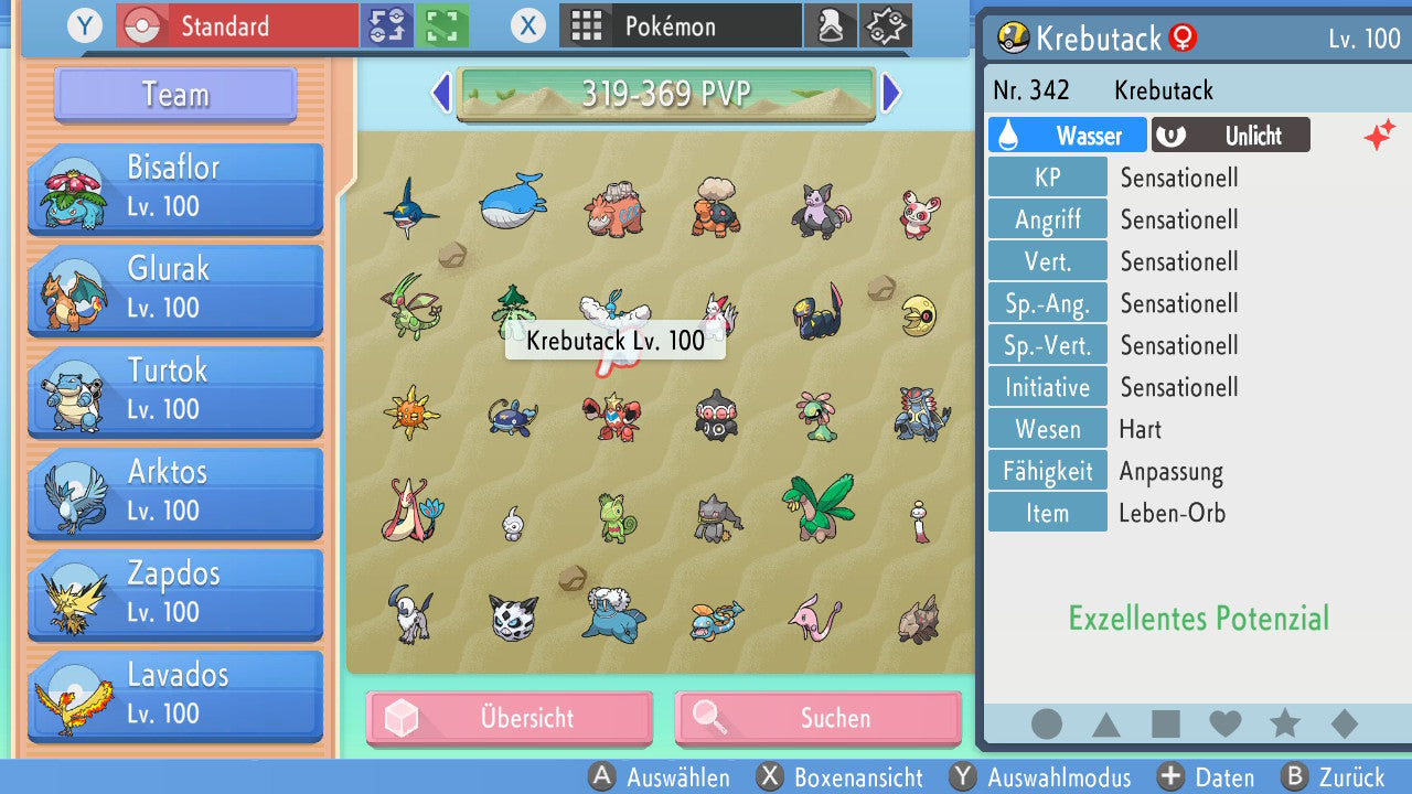 #342 Krebutack PVP BDSP