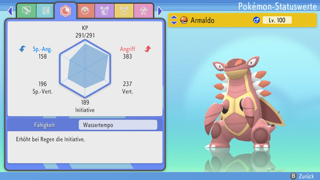 #348 Armaldo PVP BDSP