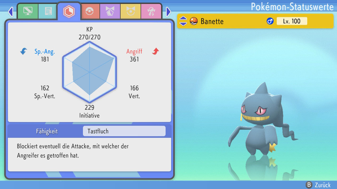 #354 Banette PVP BDSP