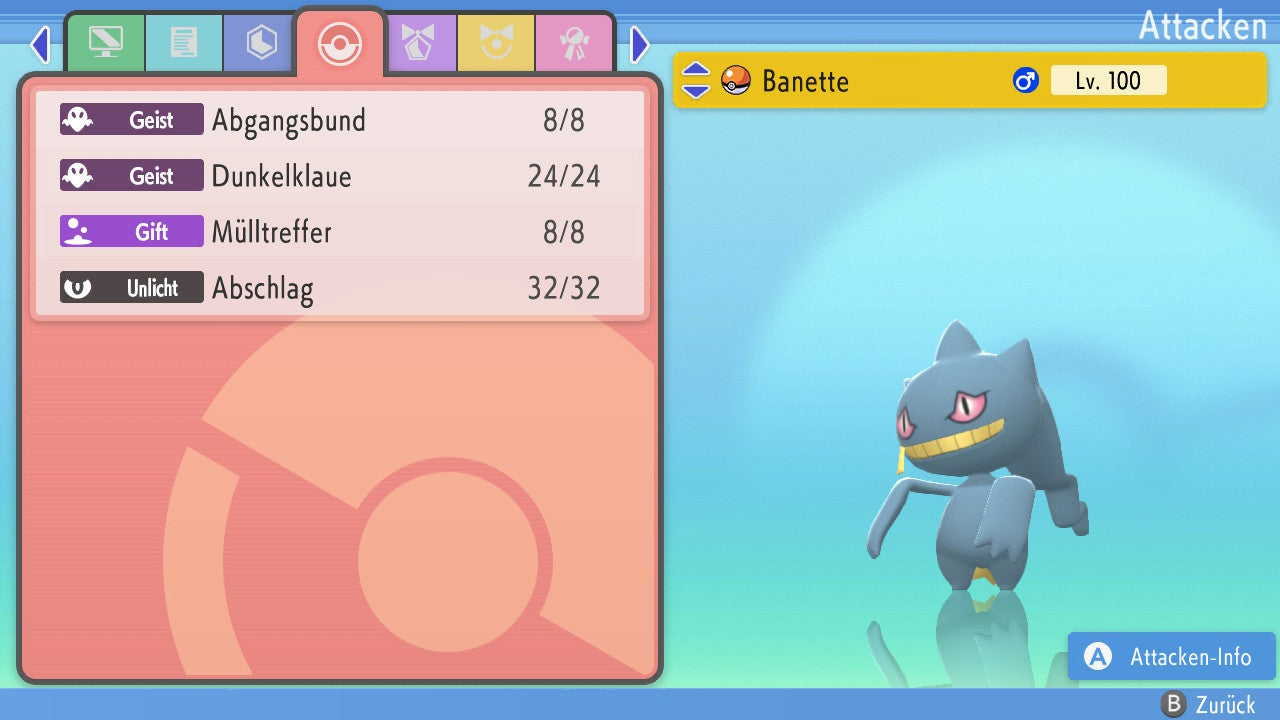 #354 Banette PVP BDSP