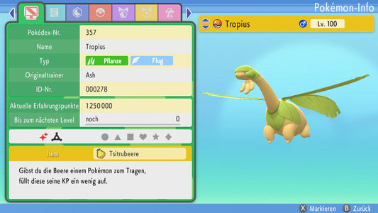 #357 Tropius PvP BDSP