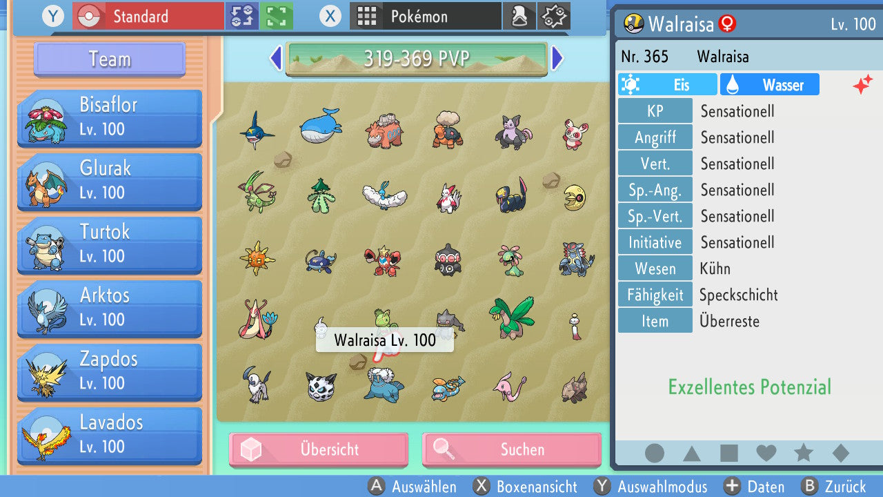 #365 Walraisa PVP BDSP