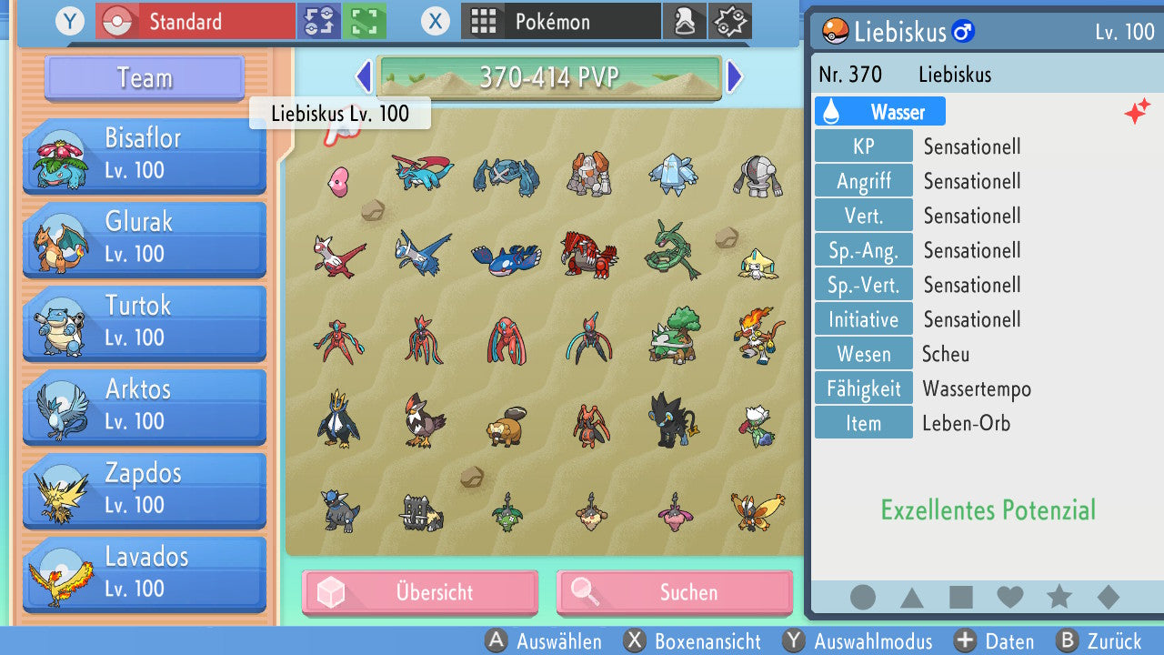 #370 Liebiskus PVP BDSP