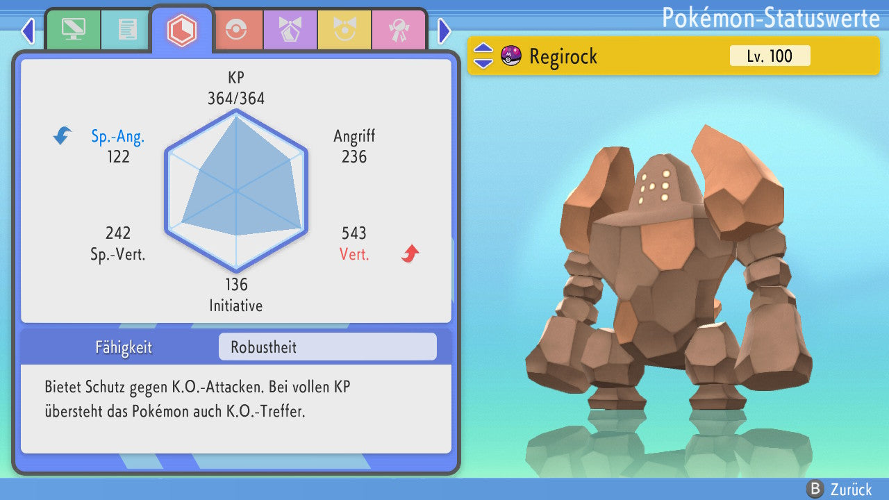 #377 Regirock PVP BDSP