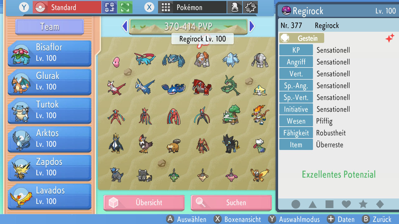 #377 Regirock PVP BDSP