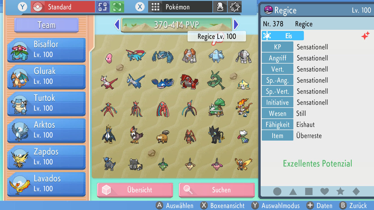 #378 Regice PVP BDSP