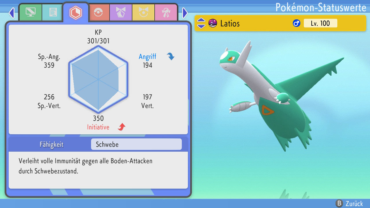#381 Latios PVP BDSP