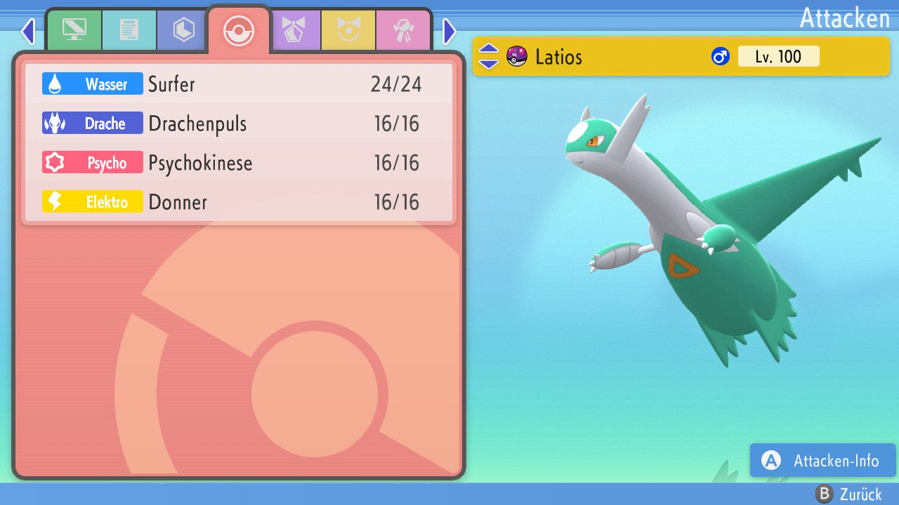 #381 Latios PVP BDSP