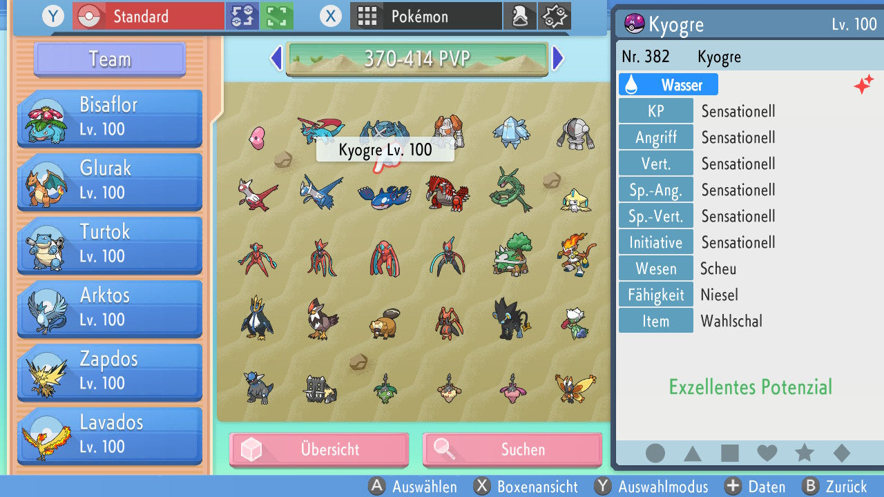 #382 Kyogre PVP BDSP