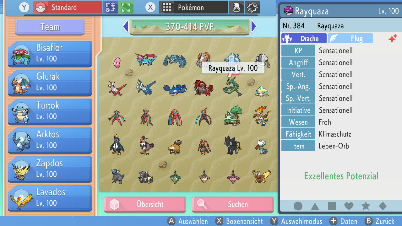 #384 Rayquaza PVP BDSP