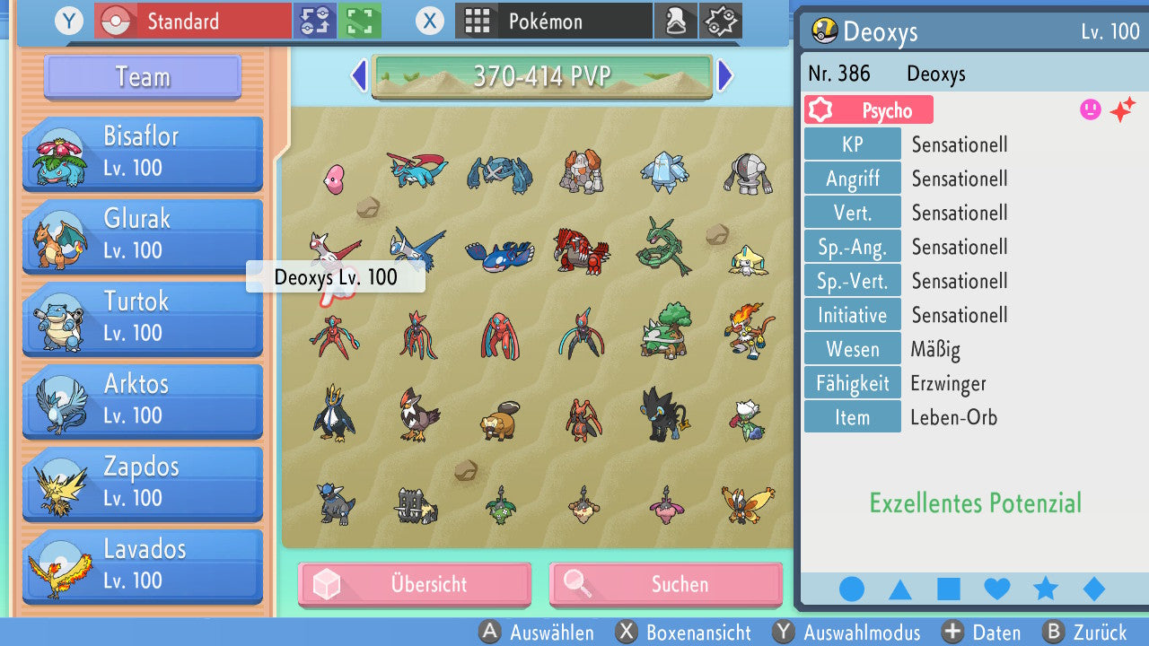 #386 Deoxys Normalform PVP BDSP