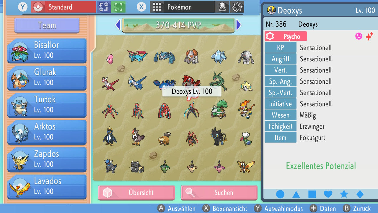 #386 Deoxys Initiativeform PVP BDSP