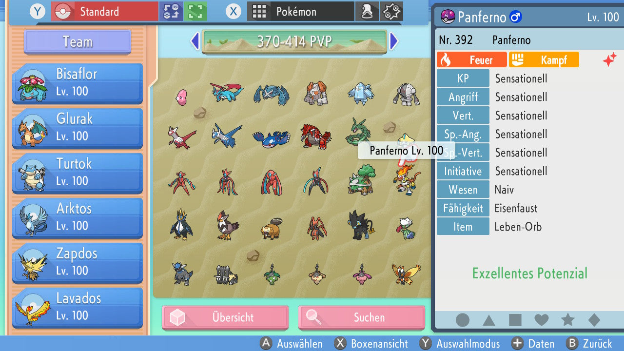 #392 Panferno PVP BDSP