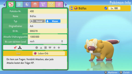 #400 Bidifas PVP BDSP