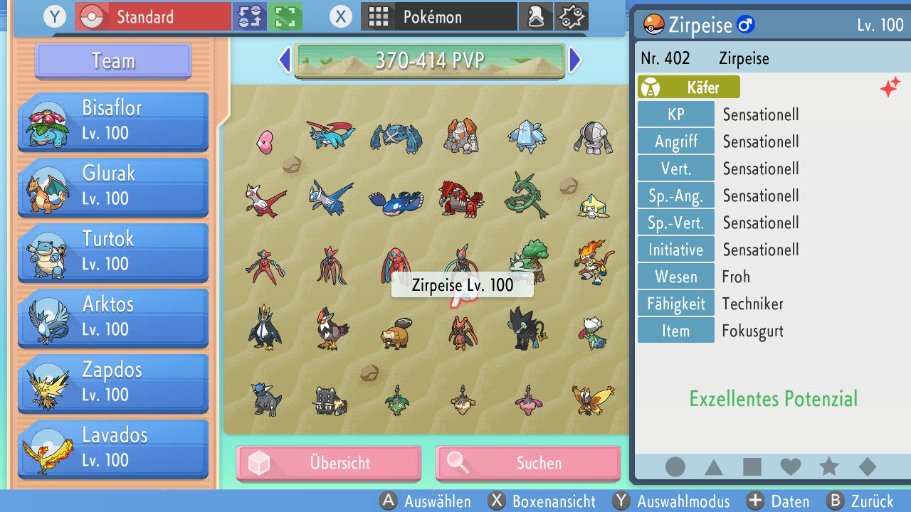 #402 Zirpeise PVP BDSP