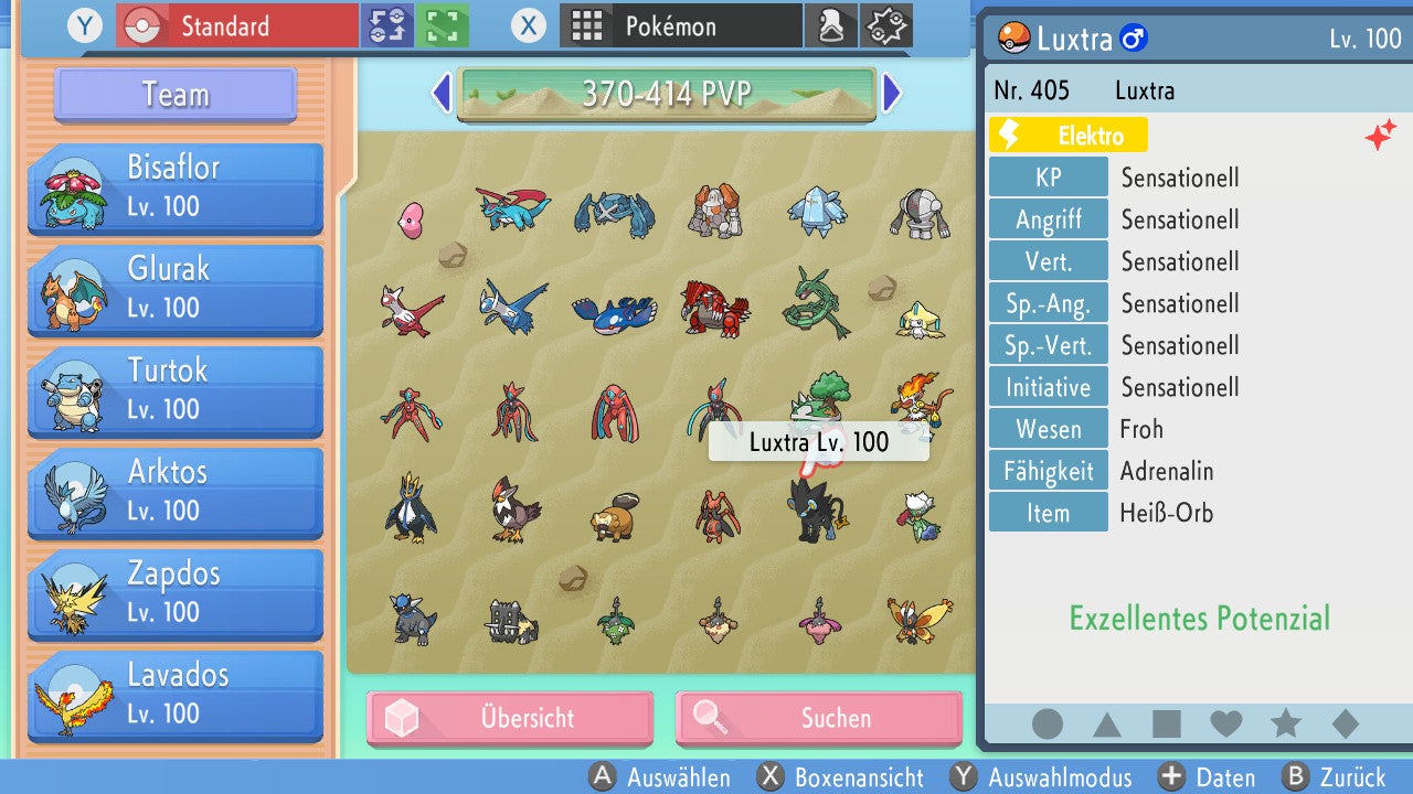 #405 Luxtra PVP BDSP