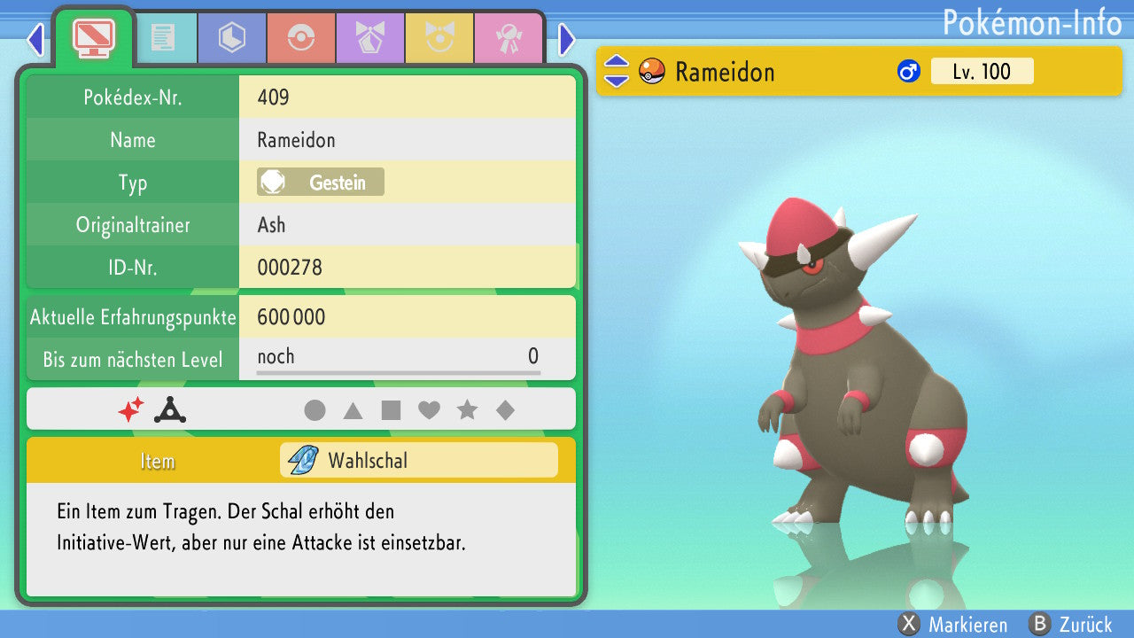 #409 Rameidon PVP BDSP