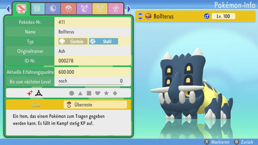 #411 Bollterus PVP BDSP