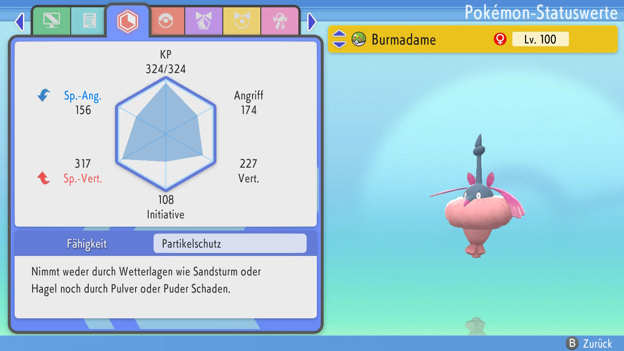 #413 Cape de chiffon Burmadame PVP BDSP