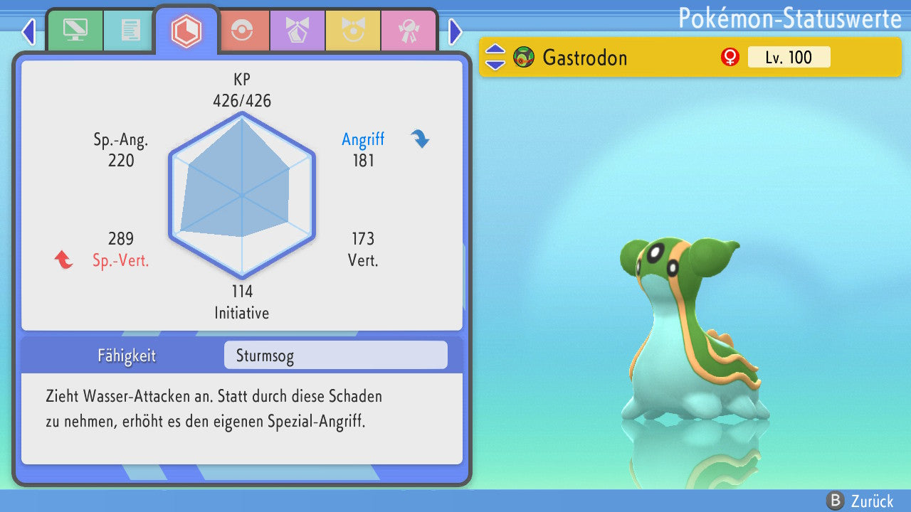 #423 Gastrodon Östliches Meer PVP BDSP
