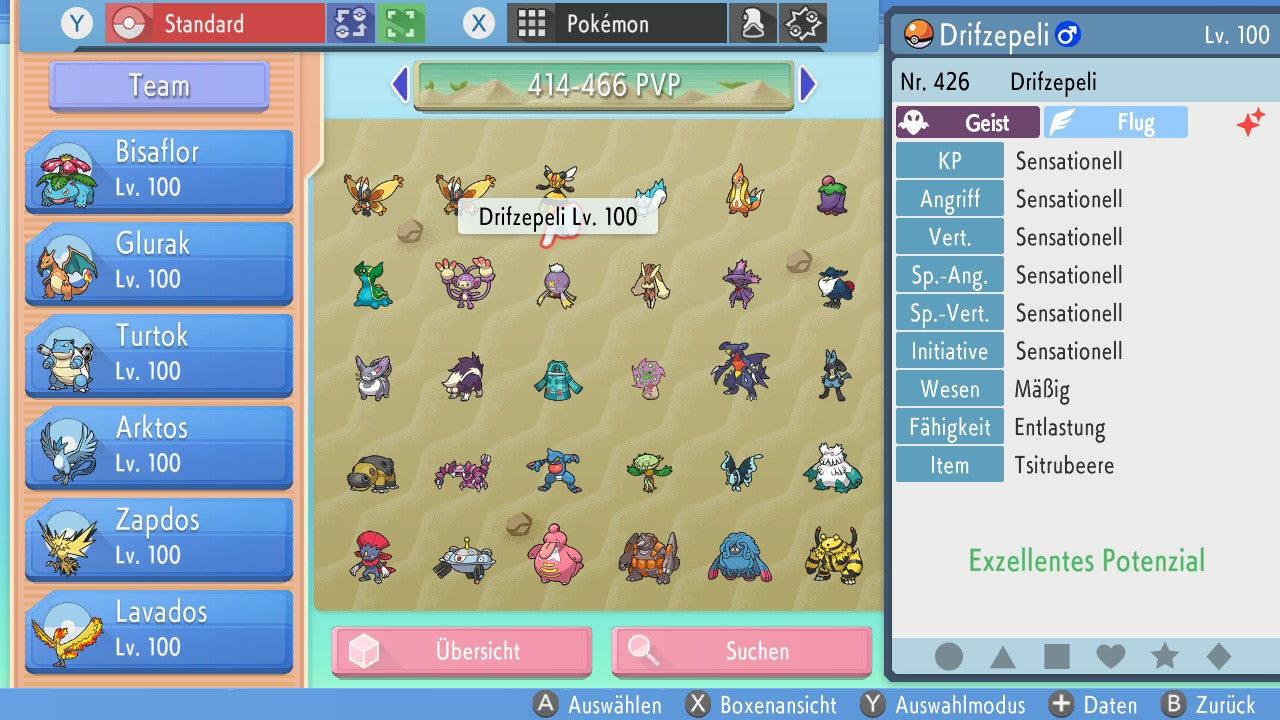 #426 Drifzepeli PVP BDSP